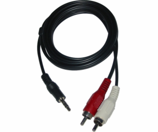 Logo Audio kabel Jack (3.5mm) samec - 2x