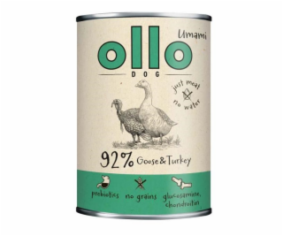 OLLO Umami Goose and turkey - vlhké krmivo pre psov - 400g