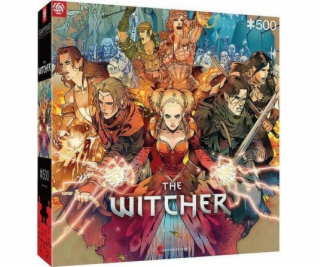 Herní puzzle Good Loot: Zaklínač Scoia tael (500 dílků)