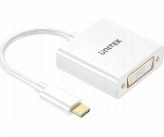 UNITEK ADATPER USB-C - DVI 1080P@60HZ,WHT,15CM M/F