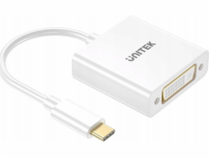 UNITEK ADATPER USB-C - DVI 1080P@60HZ,WHT,15CM M/F