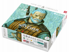 Good Loot Game Art Chronicles Puzzle: Zaklínač Geralt a Vincent van Gogh (1000 prvků)