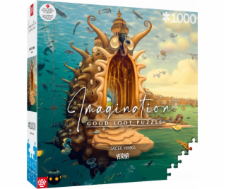 Puzzle Good Loot 1000 Imagination Jacek Yerka Port / Harbor