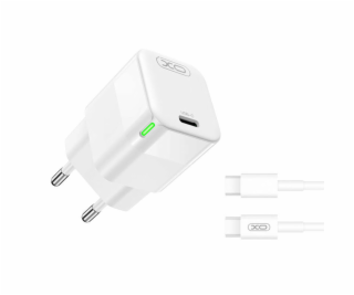 Nástěnná nabíječka XO CE06, 30W, USB-C, s kabelem UBS-C