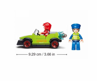 Sluban Metropolis M38-B1217D Převlečený bandita v autě a ...