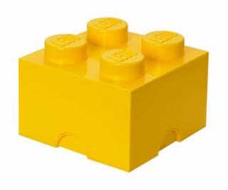 LEGO Storage Brick 4 gelb, Aufbewahrungsbox