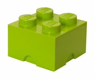 LEGO Storage Brick 4 hellgrün, Aufbewahrungsbox