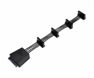 SST-CP06-E4, 1x 15-Pin-SATA > 4x 15-Pin-SATA, Kabel
