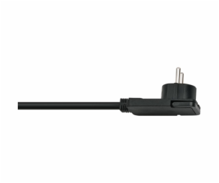 Verlängerungskabel, 1x Winkel-Flachstecker