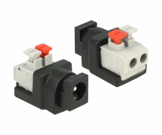 DC 5,5x2,1mm Buchse > Terminalblock 2Pin, Adapter