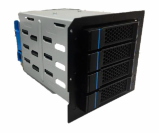 ""Tower HDD-Käfig 4x 3,5"""" SAS-12G, Einbaurahmen""