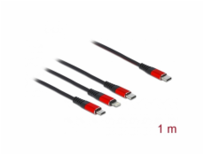 USB Ladekabel 3-in-1 USB-C > Lightning + Micro USB + USB-C