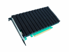 SSD7104 PCIe 3.0 x16 4-Port M.2 NVMe, RAID-Karte