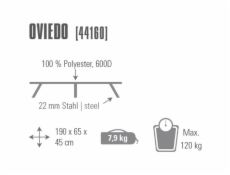 Campingliege Oviedo 44160, Camping-Bett