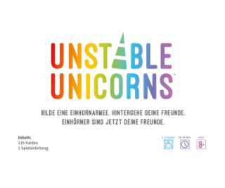 Unstable Unicorns, Kartenspiel