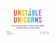 Unstable Unicorns, Kartenspiel