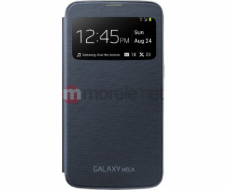 Samsung flipové púzdro S-view pre Mega, čierna