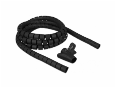 Spiralschlauch mit Einziehwerkzeug 2,5 m x 25 mm, Kabelschlauch