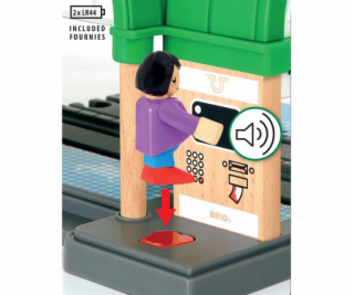 World Neuer Hauptbahnhof mit Ticketautomat, Spielgebäude