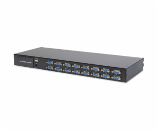  19  KVM Konsole 19 TFT 16Port, KVM-Switch 