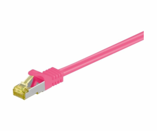 Patchkabel RJ-45 SFTP, mit Cat 7 Rohkabel