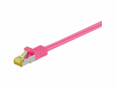 Patchkabel RJ-45 SFTP, mit Cat 7 Rohkabel