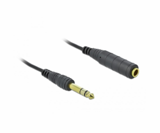 Spiral-Verlängerungskabel Klinke 6,35mm Stecker > Buchse