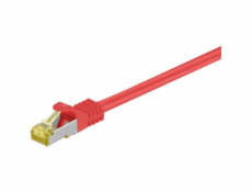 RJ-45 Patchkabel Cat 6.a S/FTP (PIMF), mit Cat.7 Rohkabel