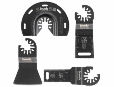 Multi-Tool-Set für Holz, Kunststoff, 4-teilig, Sägeblatt-Satz