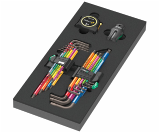 9740 Pěnová vložka L-klíč sada 1, 20 kusů, šroubovák