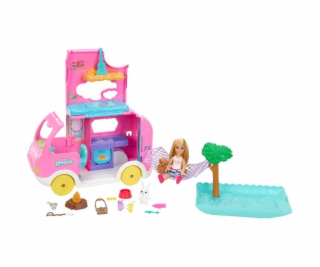  Barbie Chelsea 2-v-1 Camper, autíčko