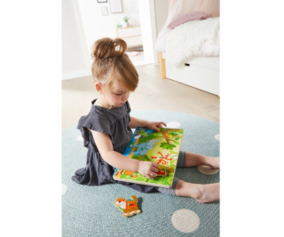 Zvukovo pútavé puzzle HABA v džungli