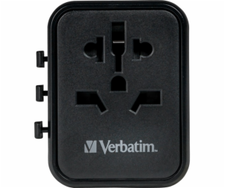  Univerzální cestovní adaptér Verbatim s 1 x USB-C PD 20W...