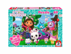   Gabby s Dollhouse: Happy Friends, Puzzle 