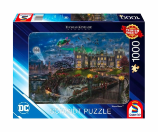 Thomas Kinkade Studios: DC Comics Wayne Manor, Puzzle