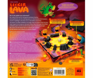  Tři kouzelníci: Tasty Lava, desková hra