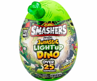 ZURU Smashers - Jurassic Light Up Dino Egg Series 1, figu...