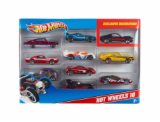  Hot Wheels 10dílná dárková sada sortiment, autíčko