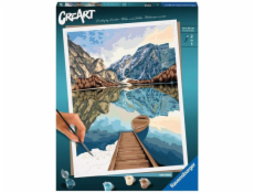 Ravensburger CreArt - výhledy na jezero, malba