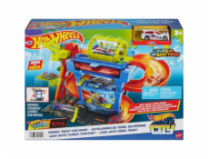 Hot Wheels City Tunnel Twist myčka aut, hrací budova