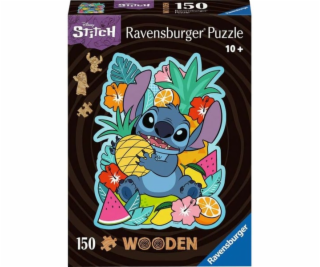 Dřevěné puzzle Ravensburger Disney Stitch