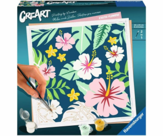 Ravensburger CreArt - exotické rostliny, malba