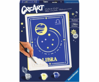 Ravensburger CreArt - znamení zvěrokruhu Váhy, malba