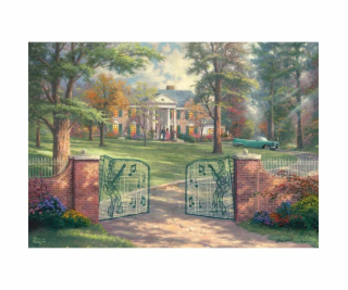 Schmidt Spiele Thomas Kinkade Studios: Graceland 50th Ann...