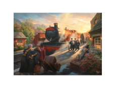 Schmidt Spiele Thomas Kinkade Studios: Kouzelnický svět Harry Potter Bradavický expres, Puzzle