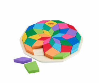 Dřevěná mandala puzzle Fisher-Price