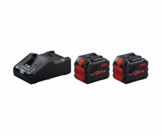 Startovací sada Bosch 18V, 2x ProCORE 18V 12,0Ah + GAL 18...