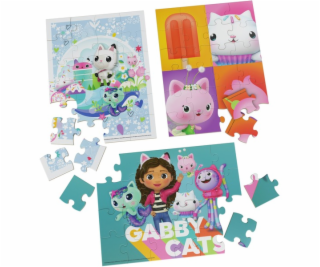 Spin Master DreamWorks Gabby s Dollhouse - Wooden Puzzle ...