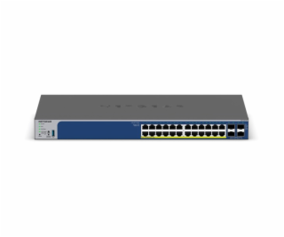 Netgear S3300-28X-PoE+ (GS728TXP), přepínač