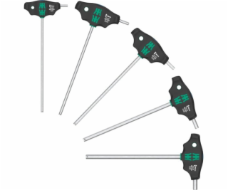 Wera 454/5 HF SHK Set 1 šroubovák s T rukojetí, 5 kusů